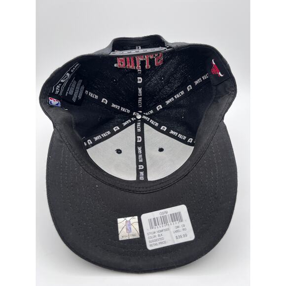 Chicago Bulls NBA Ultra Game Basketball Snapback Hat Adult Adjustable One Size - Picture 9 of 11